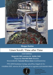 Linen Scroll/ Time after Time