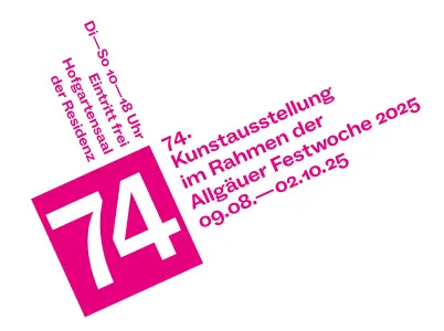 74. Kunstausstellung im Rahmen der Allgäuer Festwoche 2025