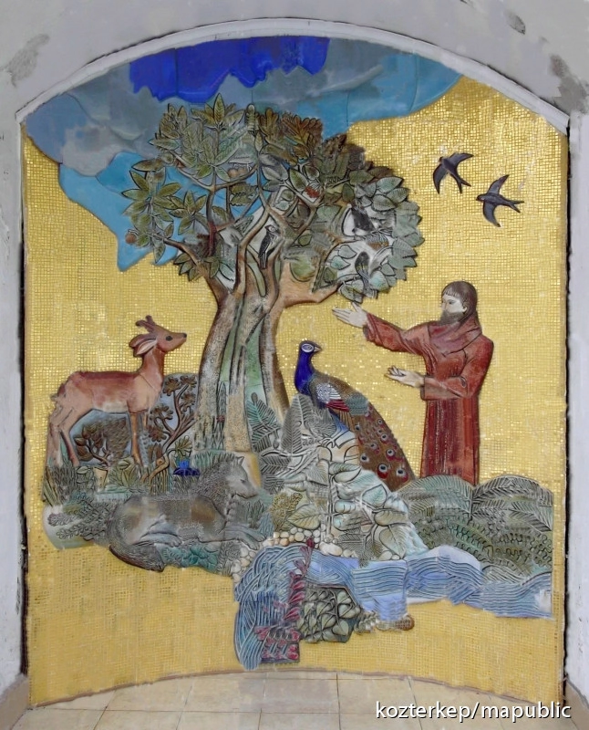 Szent Ferenc prédikál