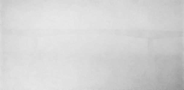 Köd párába burkolózó Petőfi híd