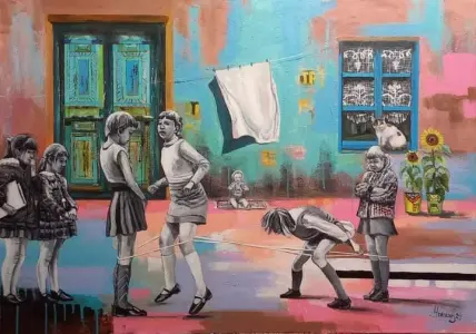 Gyermekkorom allegóriája 2