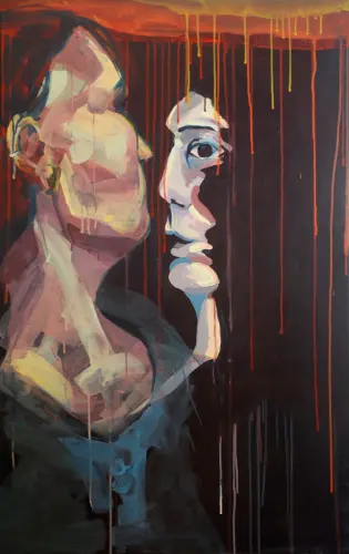 Önarckép nehéz nap előtt és után