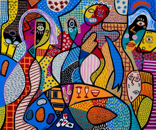 Kártyaparti Nana-nál