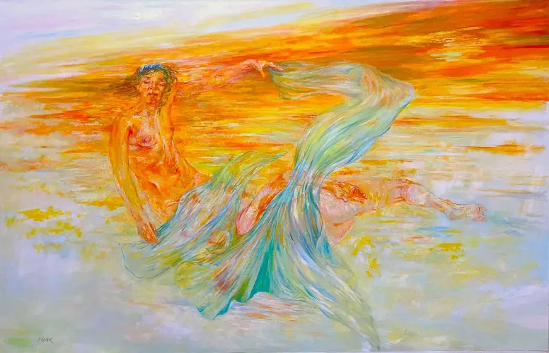 Az Est az álom fátylát teríti az alvóra