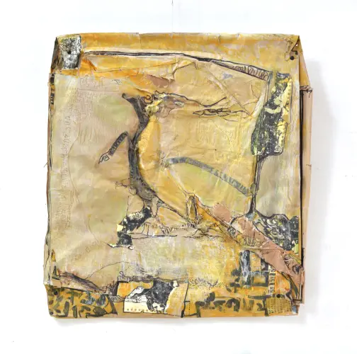 Tavasz szél, 61 x 60 cm, vegyes technika, 2022.