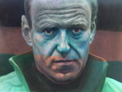 Navalnij (festmény negatívja)