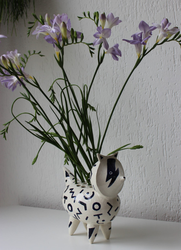 Macskaróka váza